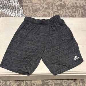 Adidas Men's Charcoal Athletic Shorts